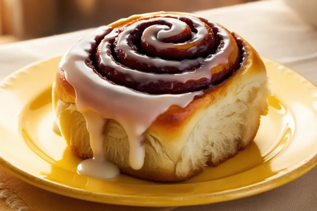 How long does cinnamon roll icing last