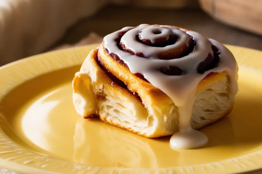 How long does cinnamon roll icing last