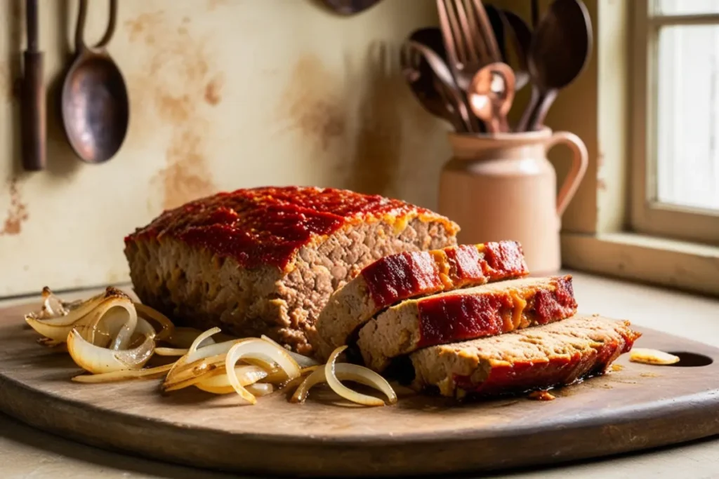 Should you cook onions before adding to meatloaf