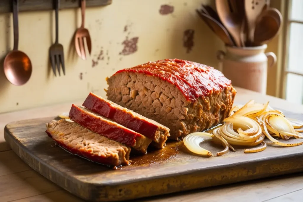 Should you cook onions before adding to meatloaf