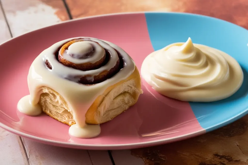 What is a substitute for cinnamon roll icing