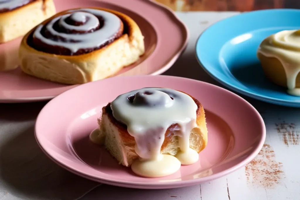 What is a substitute for cinnamon roll icing