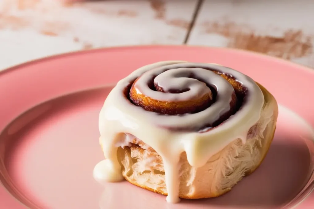 What is cinnamon roll icing made of