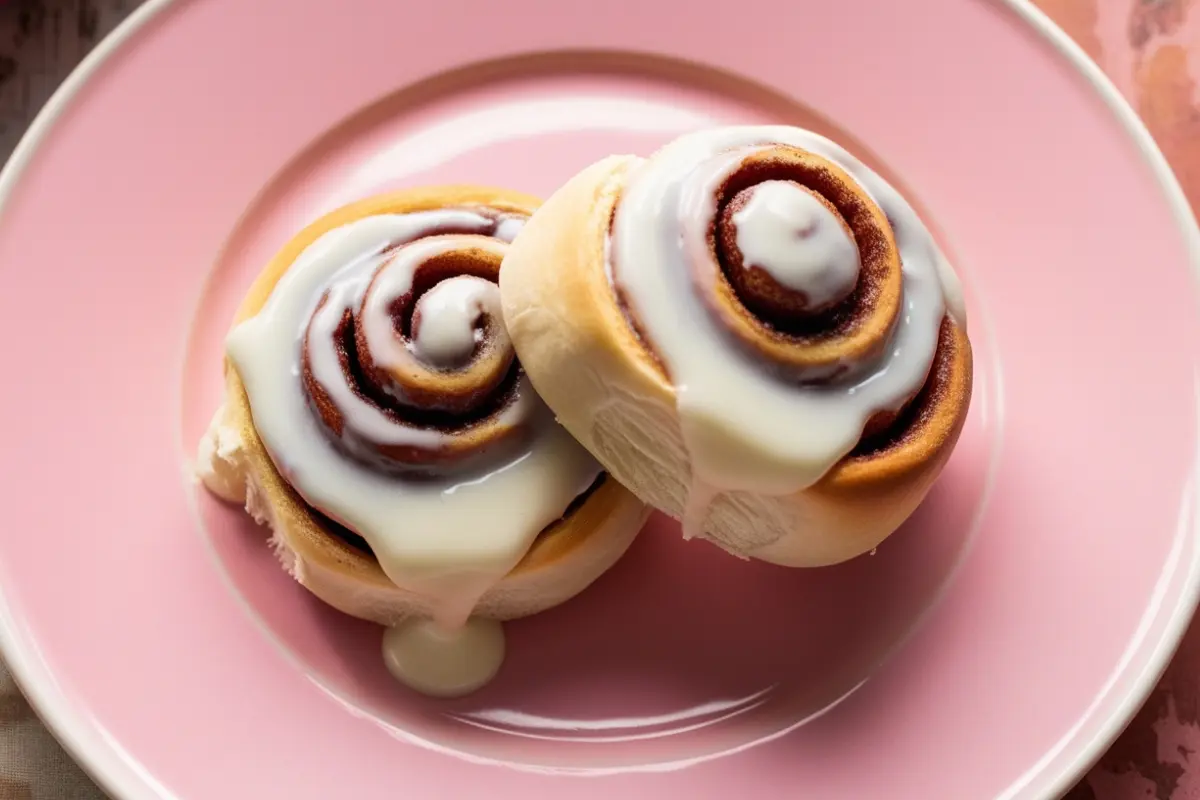 What is cinnamon roll icing made of