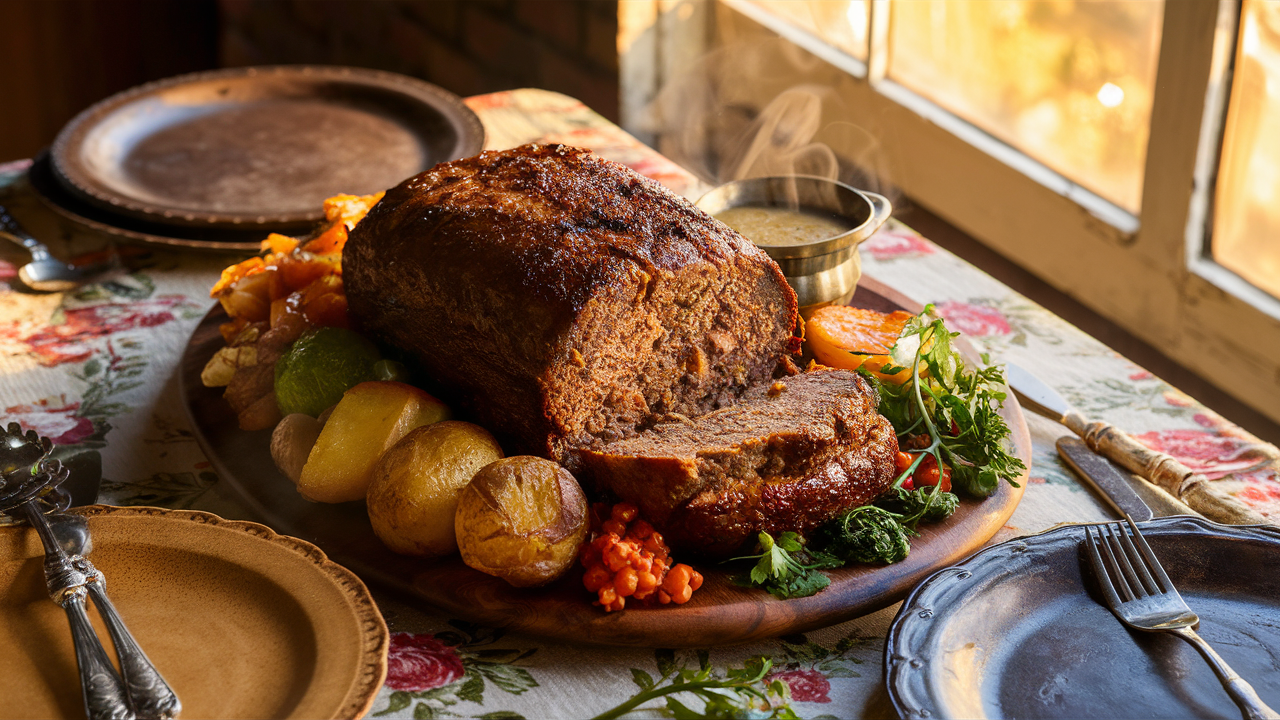 What keeps meatloaf from falling apart