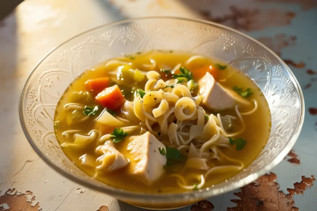 What to add to spice up chicken noodle soup