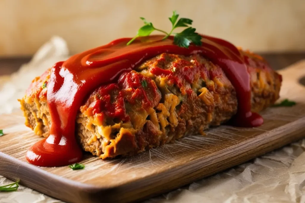 Why put ketchup in meatloaf