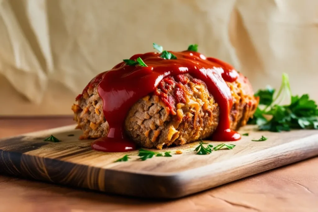 Why put ketchup in meatloaf