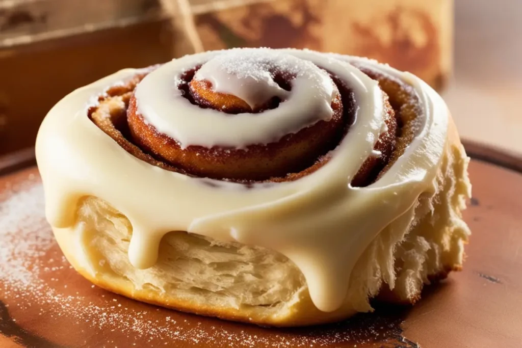 cinnamon roll icing recipe