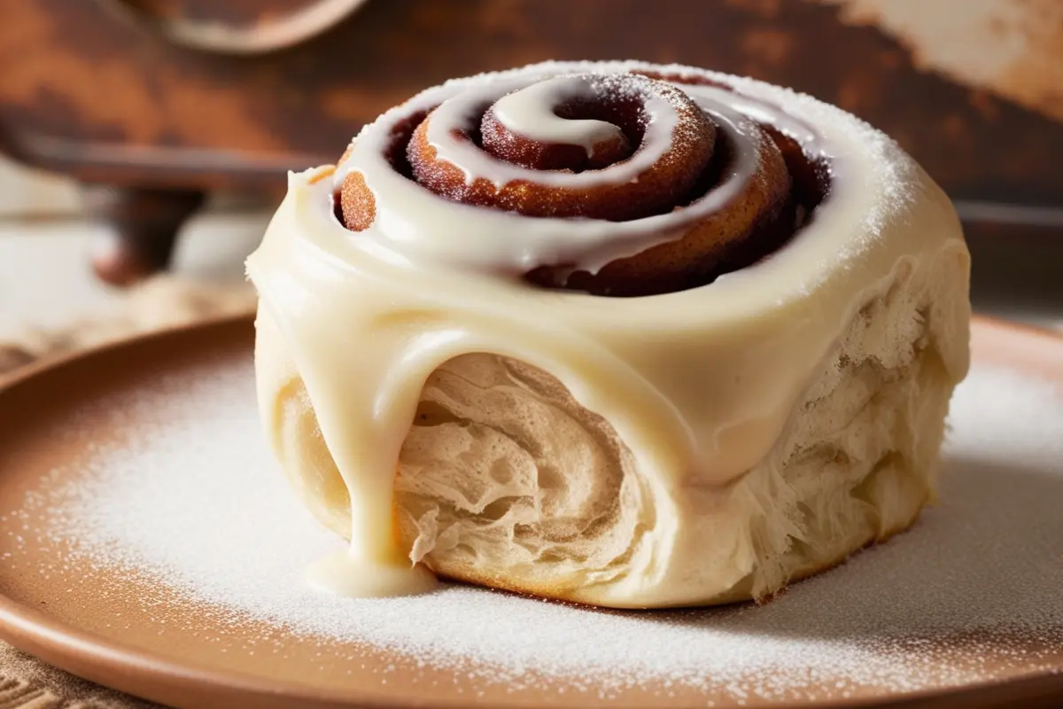 cinnamon roll icing recipe