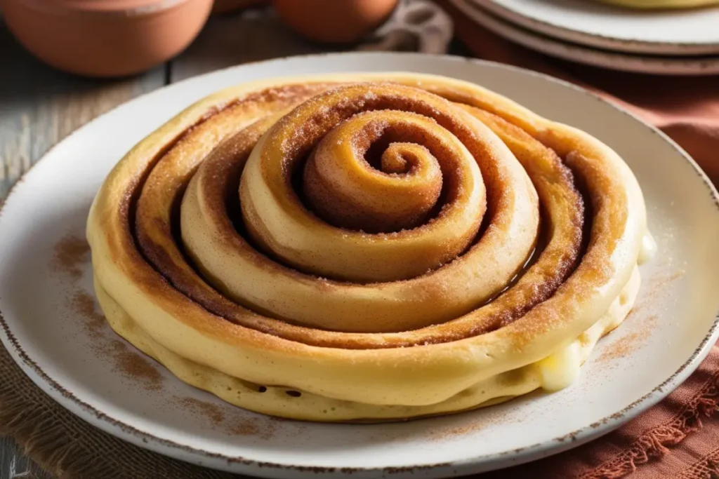 cinnamon roll pancake recipe