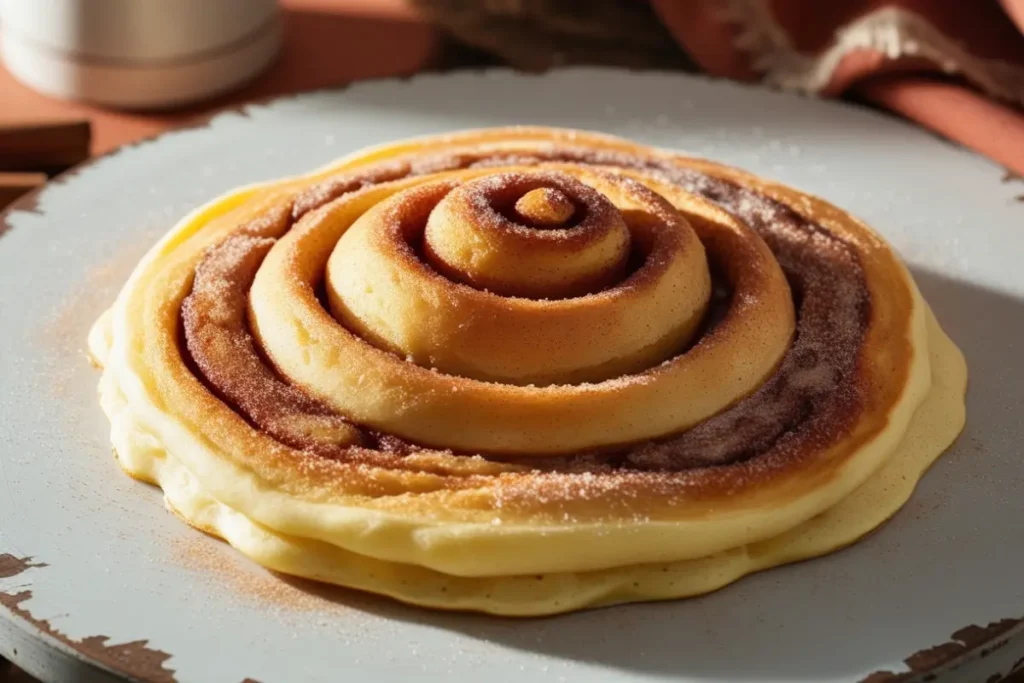 cinnamon roll pancake recipe