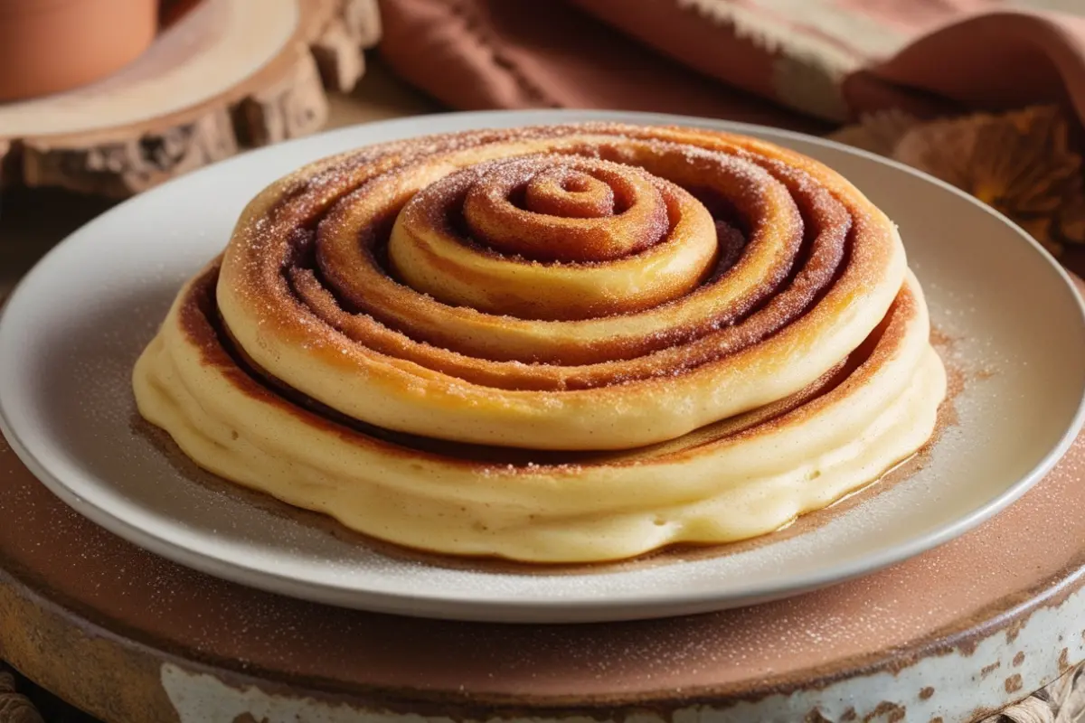 cinnamon roll pancake recipe