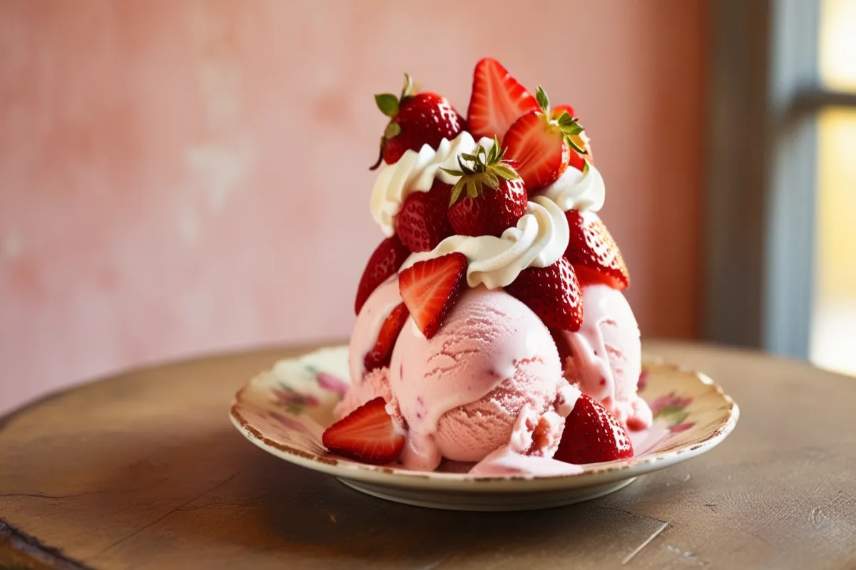 Strawberry Shortcake Ice Cream