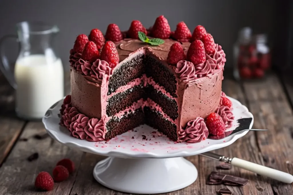 Chocolate Raspberry Cake