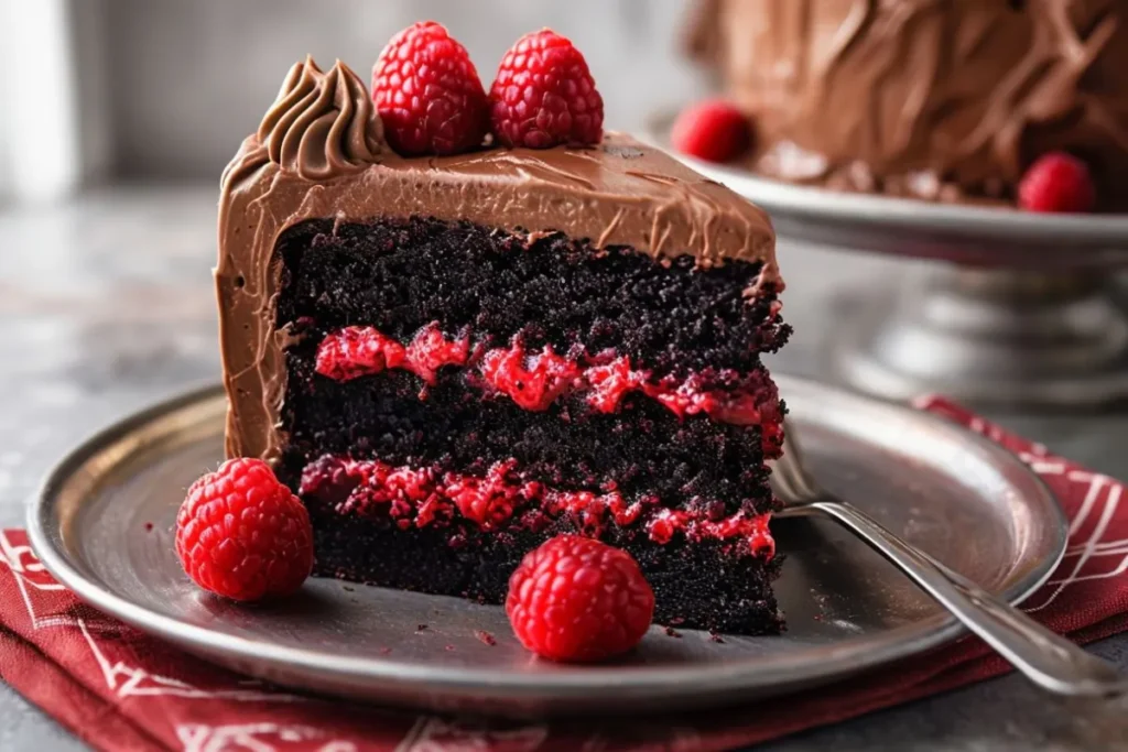 Chocolate Raspberry Cake