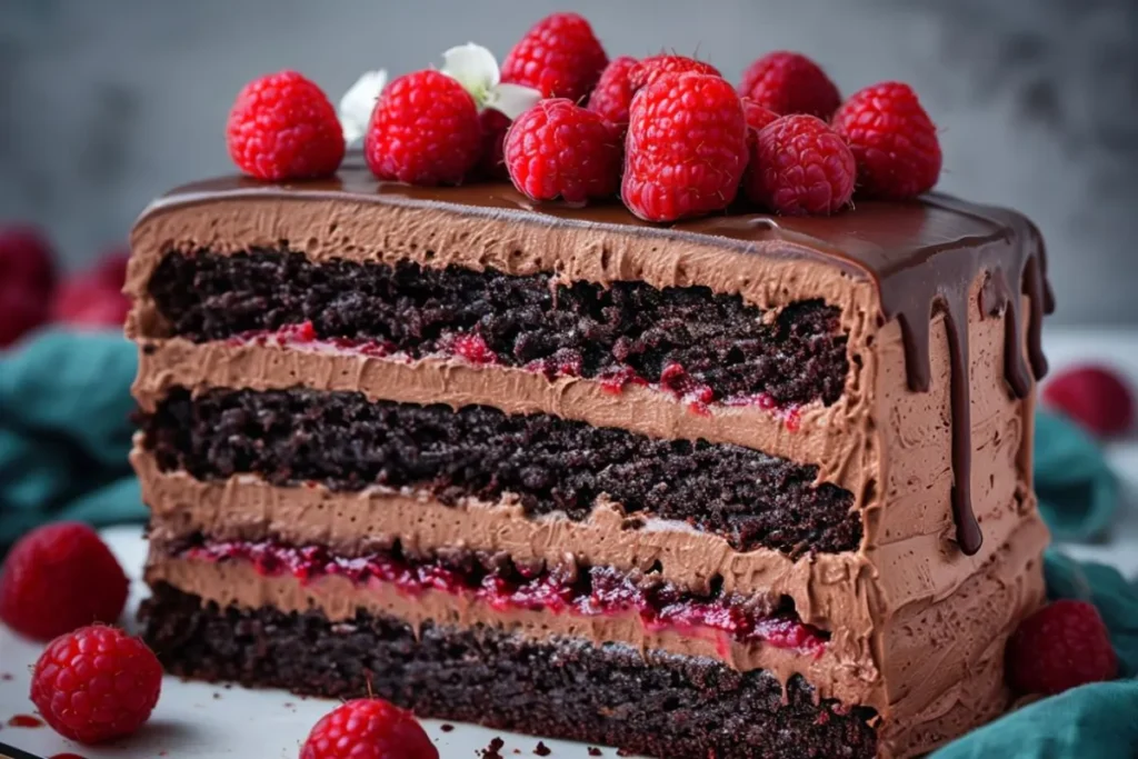 Chocolate Raspberry Cake