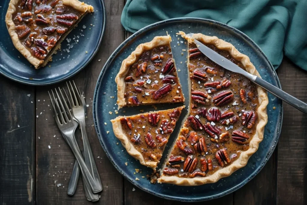 How do you jazz up store bought pecan pie