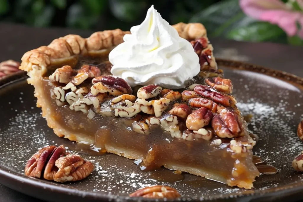 How do you jazz up store bought pecan pie