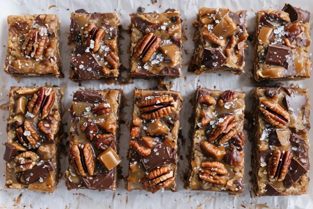 How do you know when pecan pie bars are done