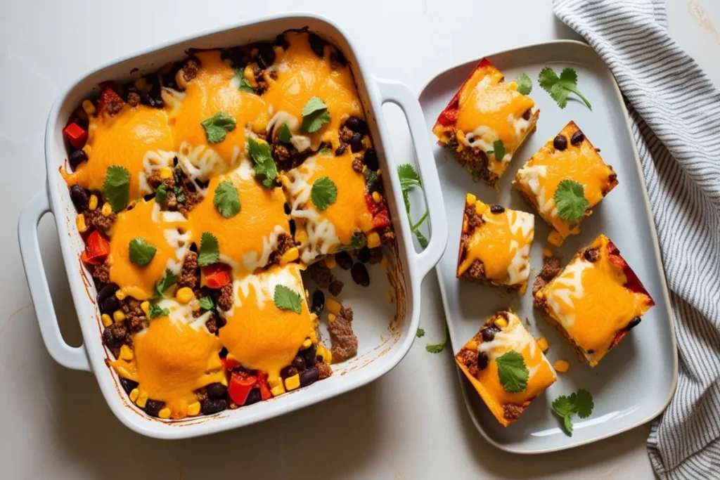 How do you make enchilada casserole not soggy