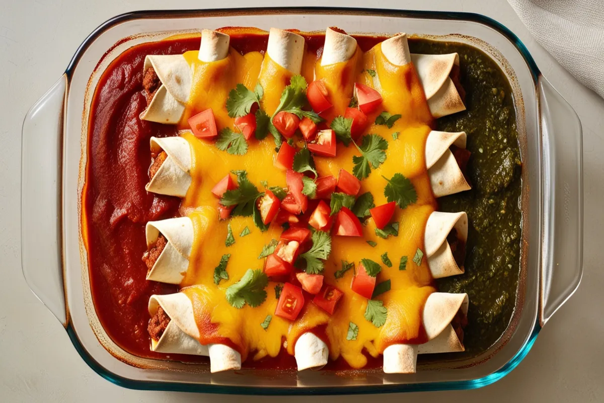 Is red or green enchilada sauce better for chicken enchiladas