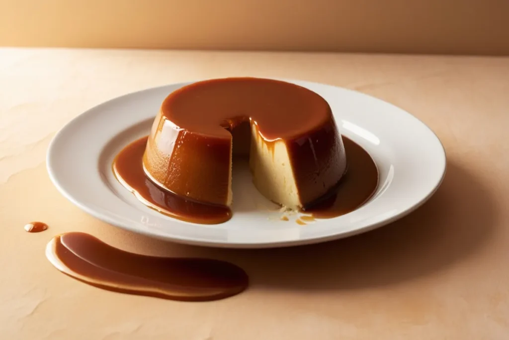 Mexican flan and Leche Flan