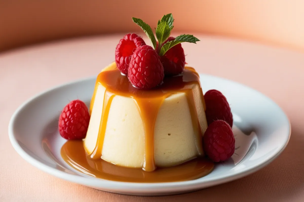 What is Mexican flan made of