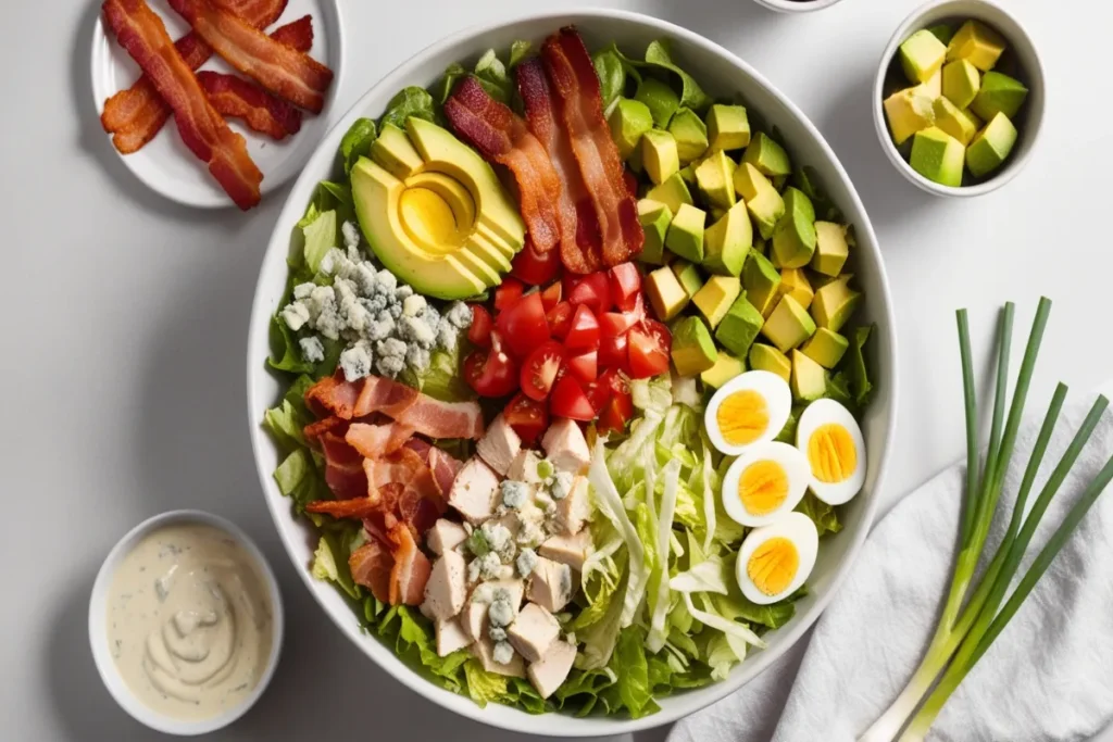 What is a Cobb salad made of