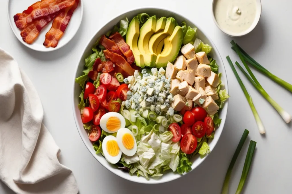 What is a Cobb salad made of