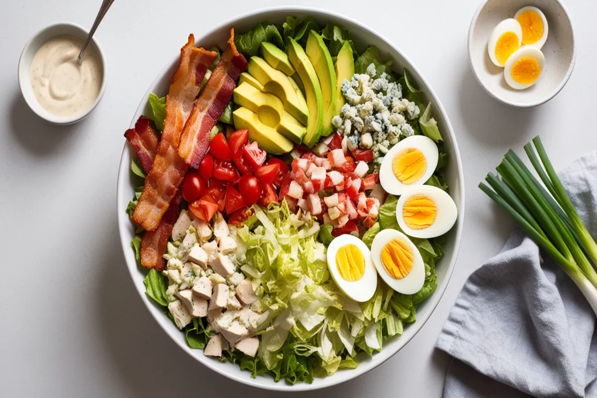 What is a Cobb salad made of