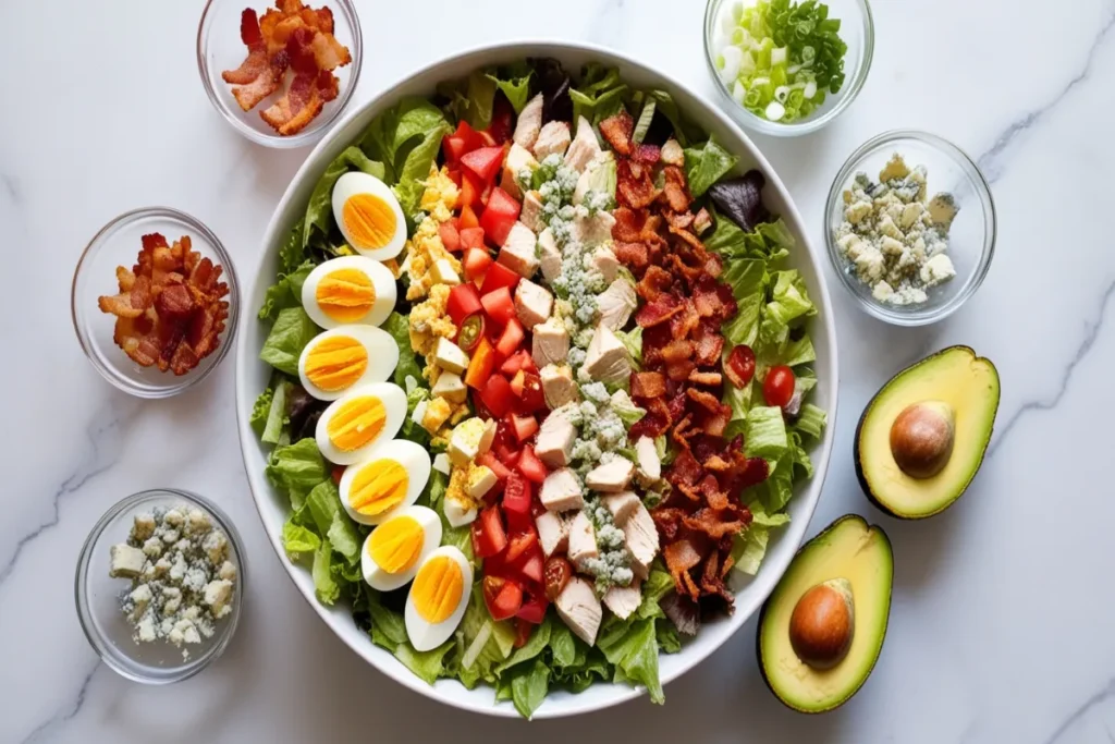 the difference between a Cobb salad and a regular salad