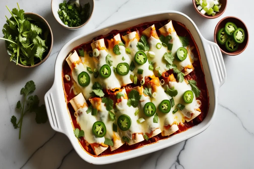 What is the secret to good enchiladas