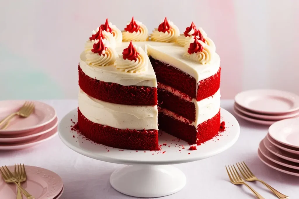 What makes red velvet cake taste different