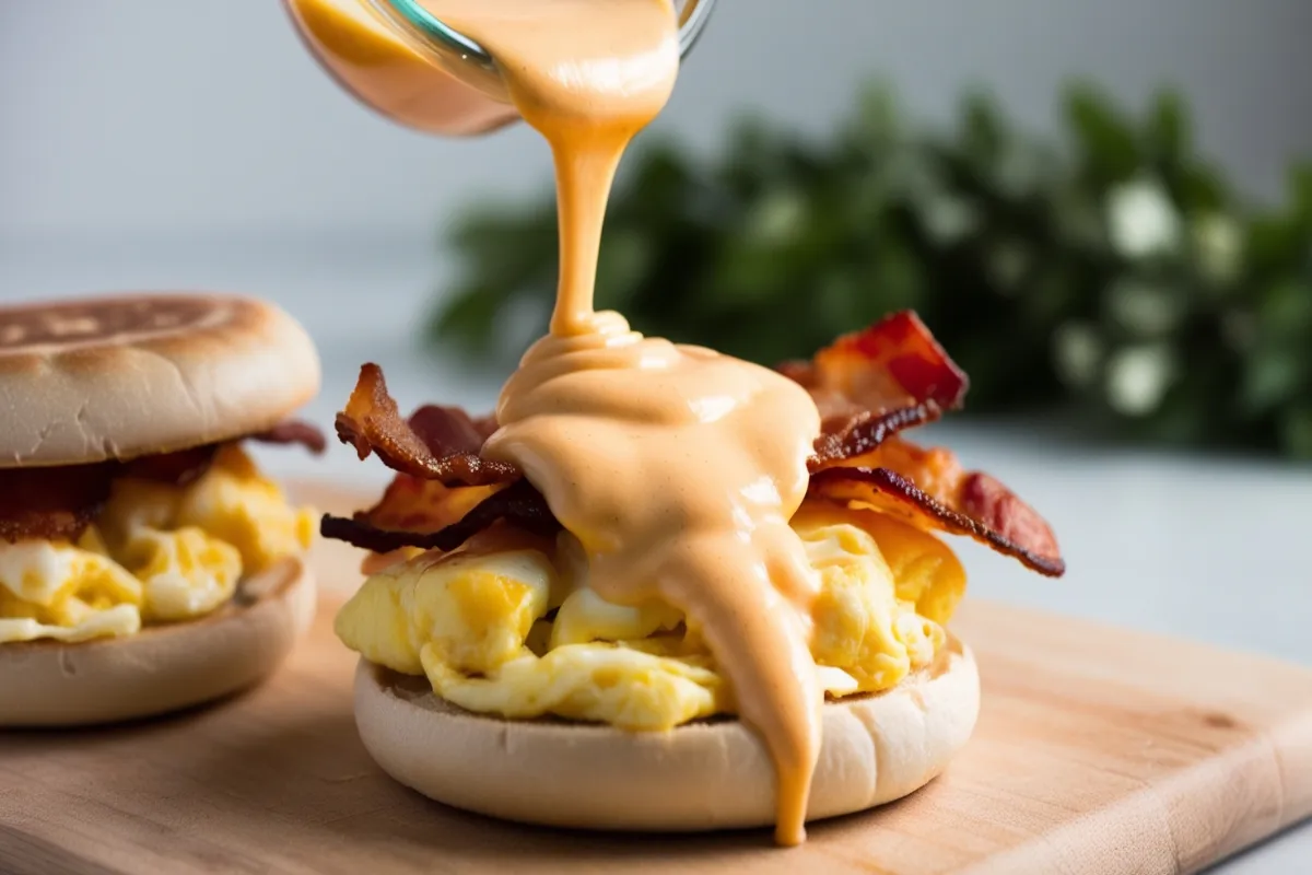 breakfast sandwich sauce