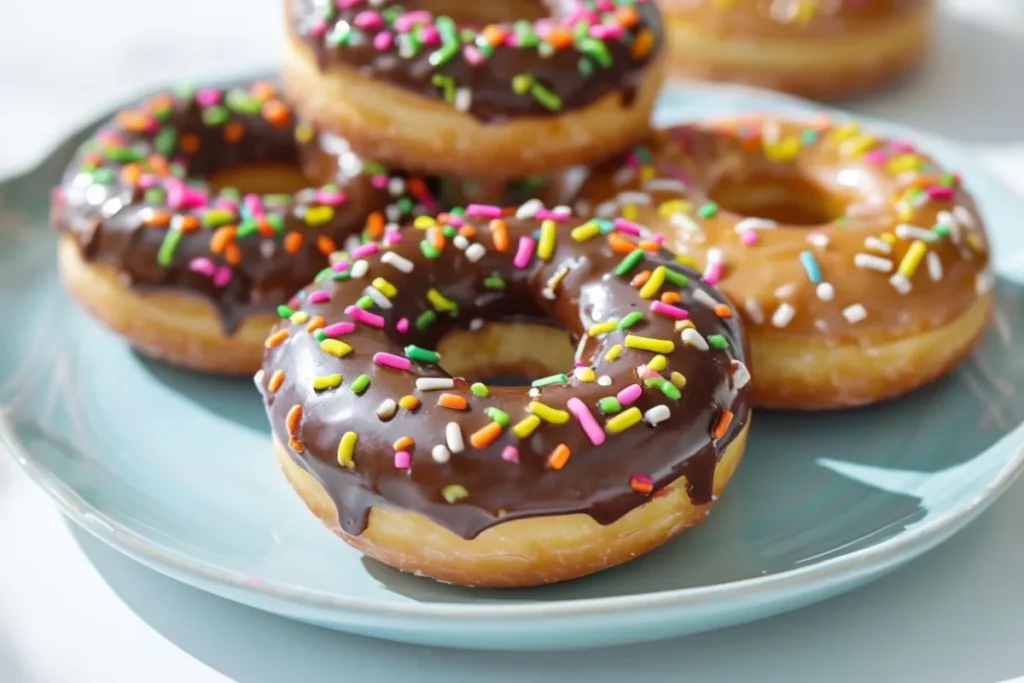 chocolate frosted donut