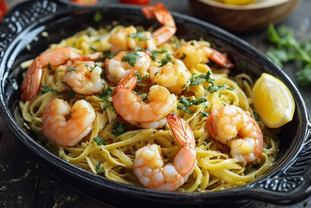 crock pot shrimp scampi