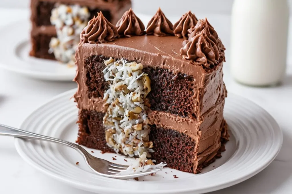 german chocolate cake frosting