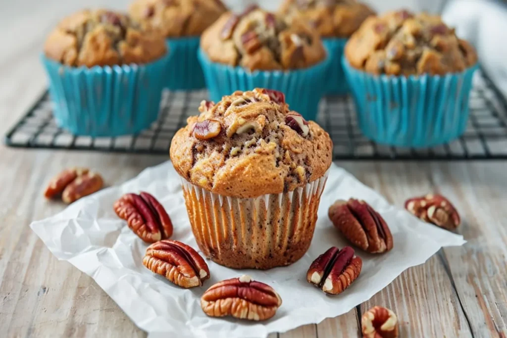 pecan pie muffins