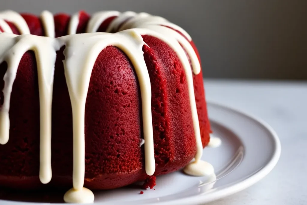 red velvet bundt cake