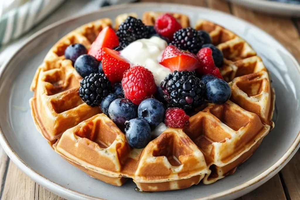 Can I use heavy cream instead of buttermilk for waffles