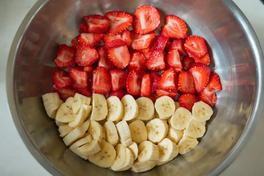 Do strawberries go well with bananas