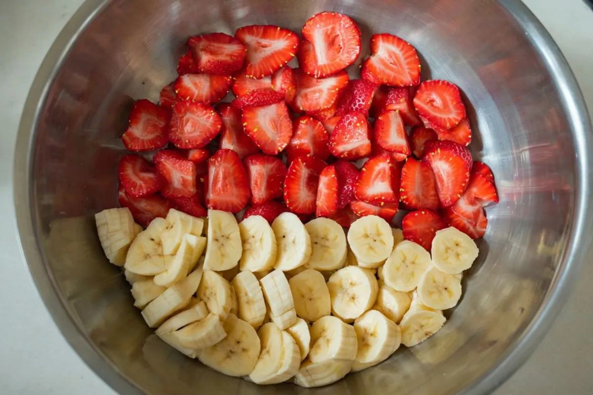 Do strawberries go well with bananas