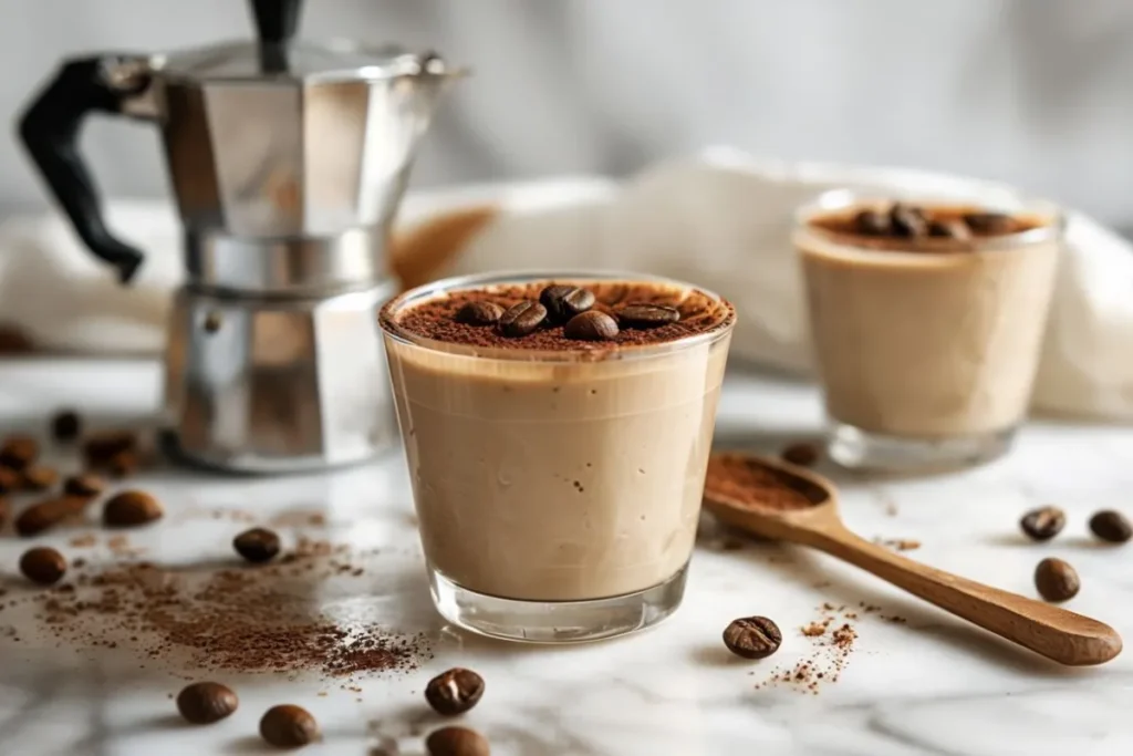 How to infuse cream with coffee 