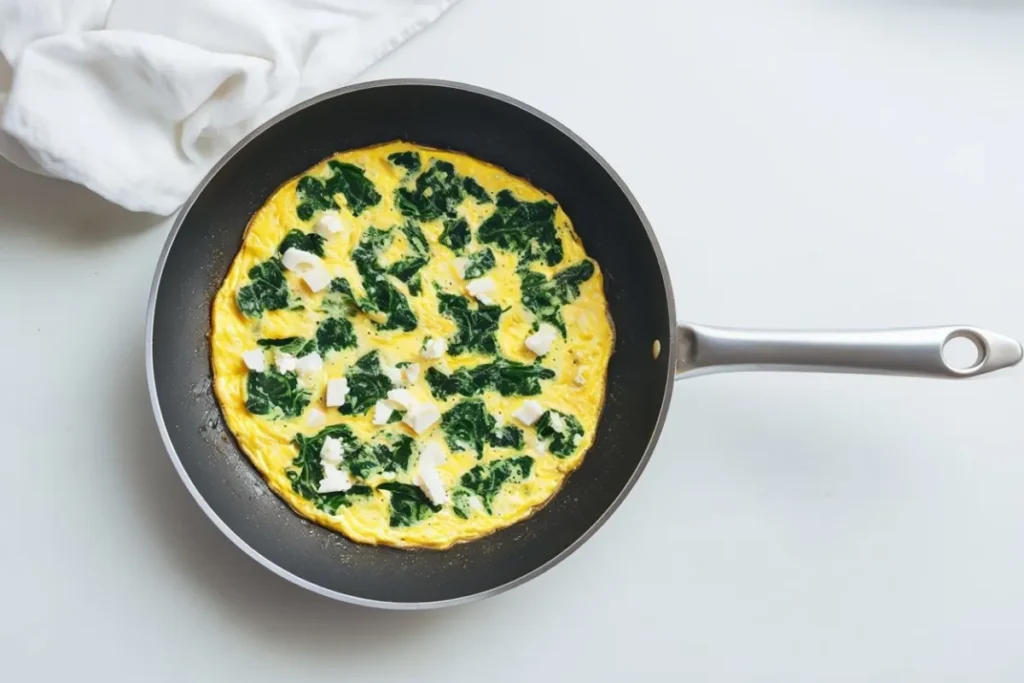 Omelette with Spinach