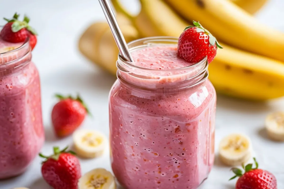 Strawberry Banana Smoothie