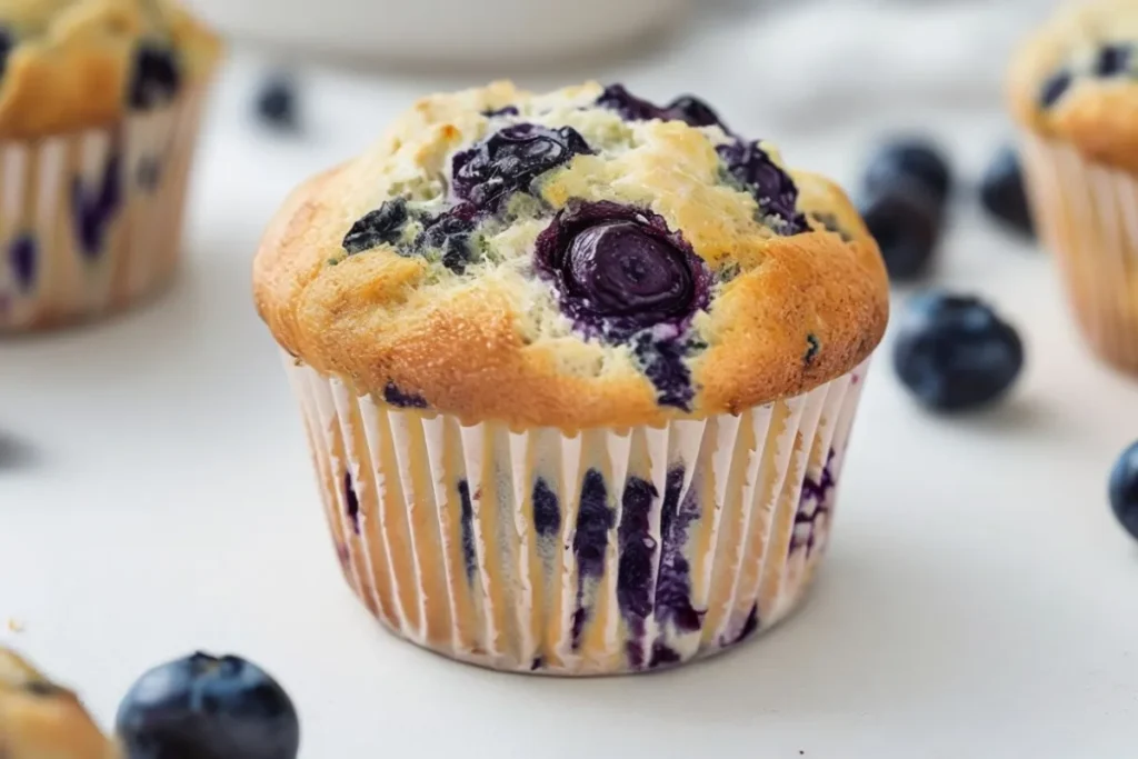 What is the difference between a blueberry muffin and a blueberry cupcake