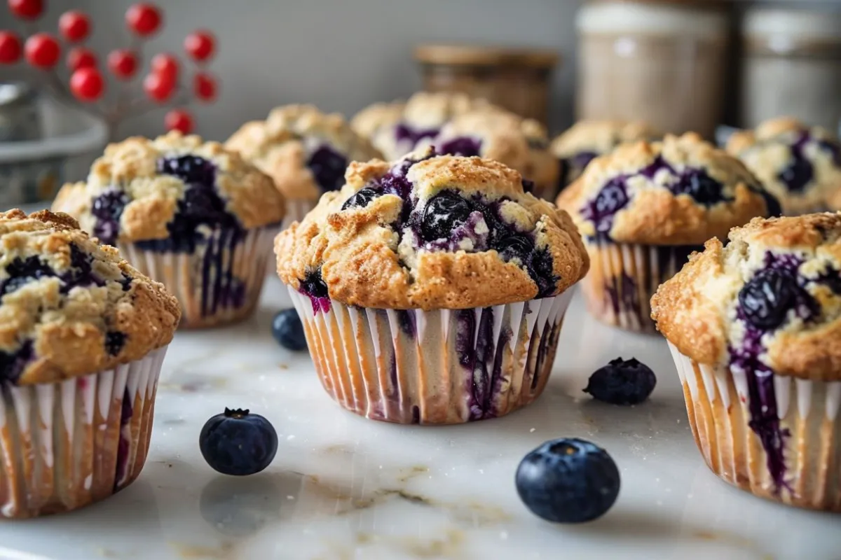 What is the difference between a blueberry muffin and a blueberry cupcake