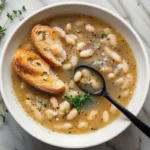 What is the thickener in a white bean soup