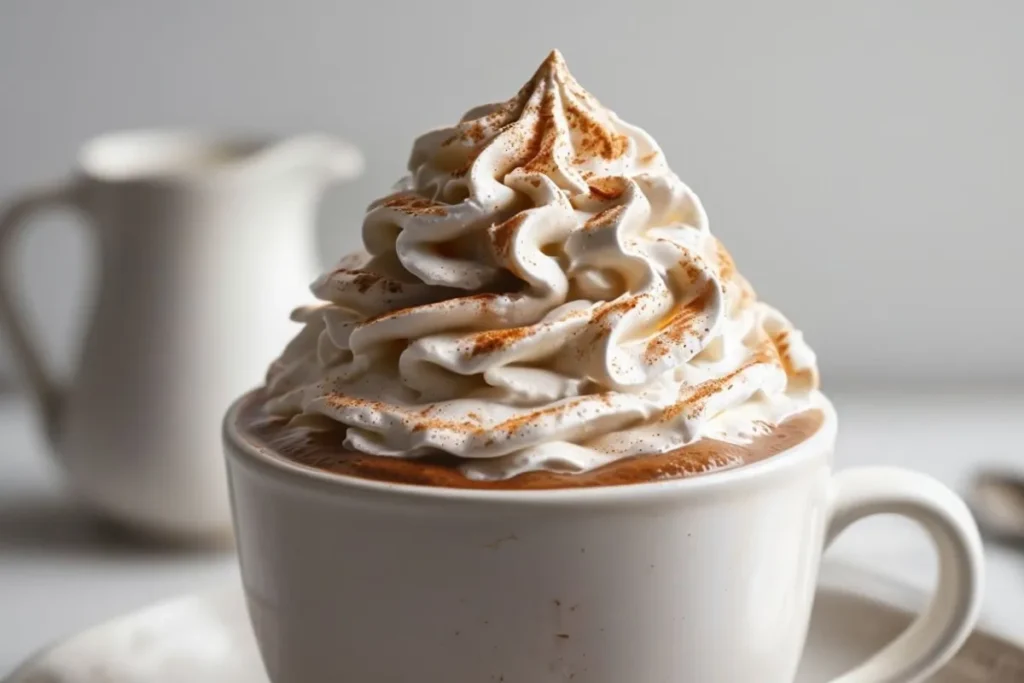 coffee whipped cream​